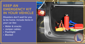 Keep an Emergency Kit in Your Vehicle