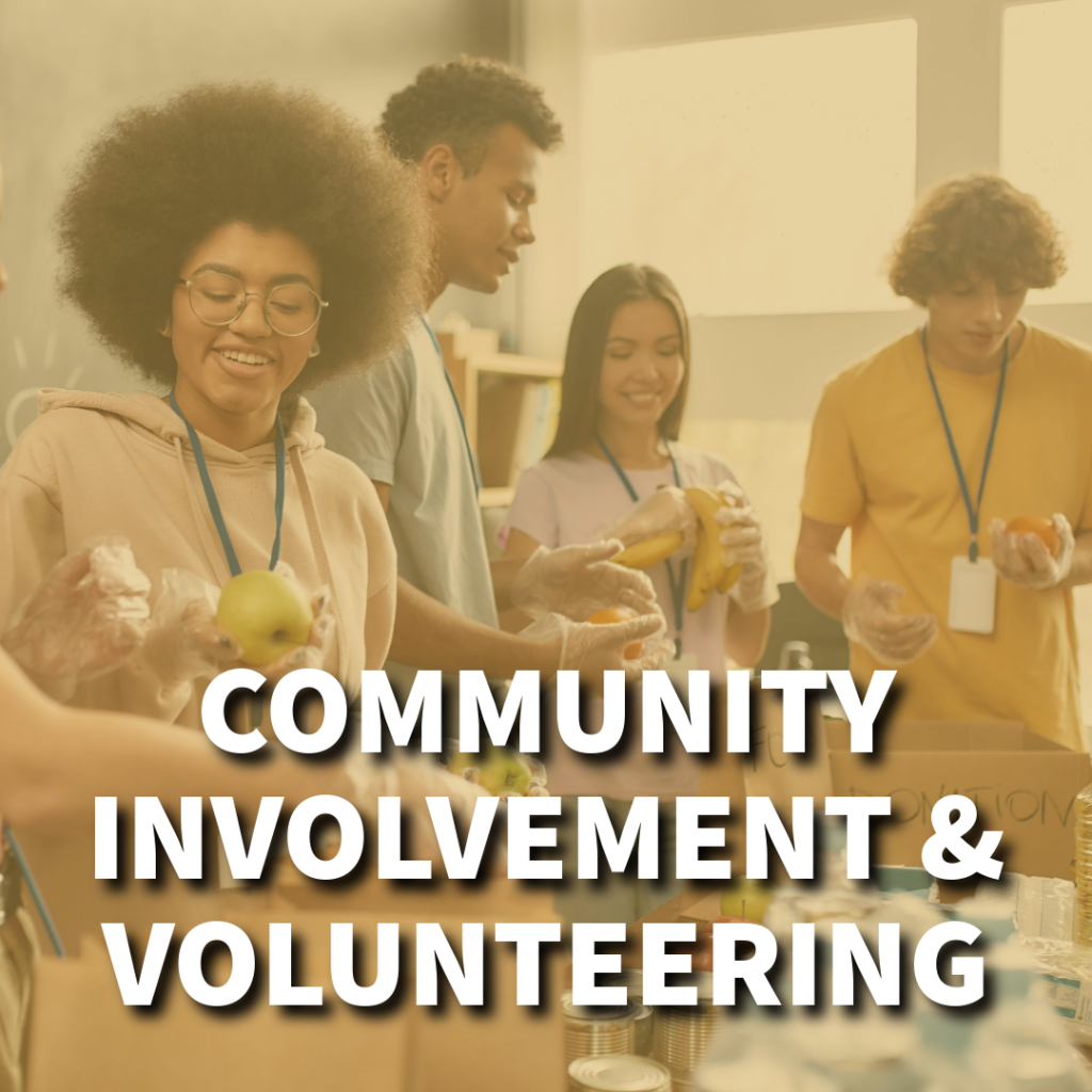 Community Involvement and Volunteering